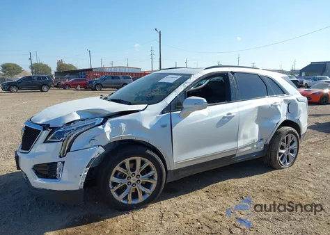 2021 Cadillac Xt5 Awd Sport z USA, uszkodzony, nr VIN 1GYKNGRS1MZ129738